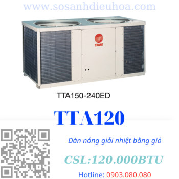 Điều hòa công nghiệp TRANE Packaged giấu Trần